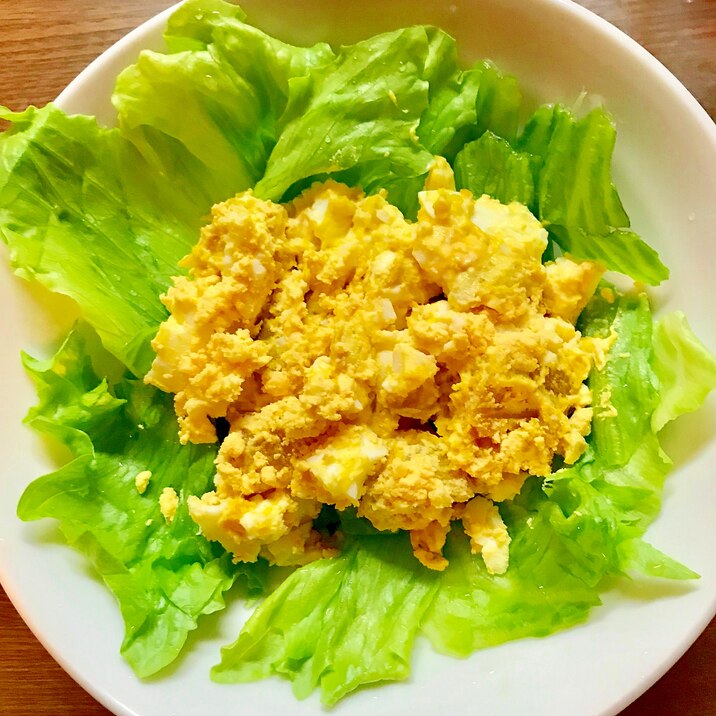 胡麻風味の卵サラダ